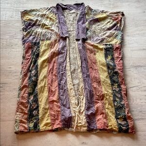 Magnolia Pearl Purple Floral Kimono